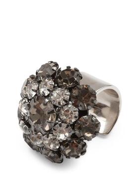 MM6 Maison Margiela 马吉拉MM6 女士 戒指 JEWELRY 灰色铜制