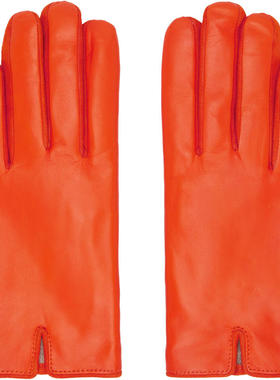 Handsome Stockholm 男士 手套 独家发售橙色 Essentials 手套