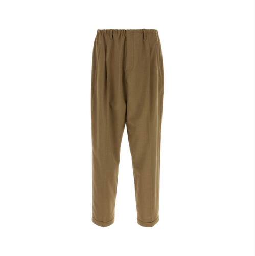 Magliano 男士 SS26 长裤 Cappuccino People s 斜纹布裤子