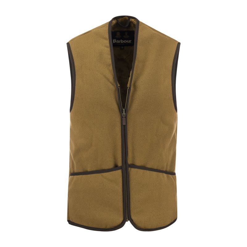 Barbour 男士 FW25 马甲 Pile Waistcoat/Zip-In 保暖内衬马甲