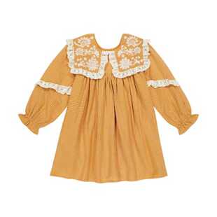 Louise Misha 中性(儿童) 连衣裙 格纹棉质童装