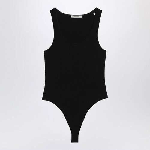 Entire Studios 女士 SS26 连体衣 黑色粘胶纤维针织