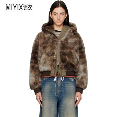 Andersson Bell 女款棕色 Vanessa 人造毛皮夹克 迷衣时尚