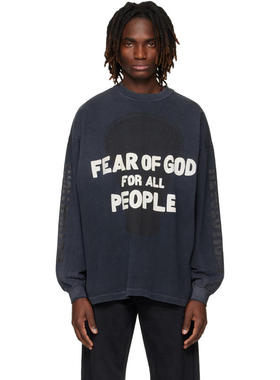 Fear Of God 男士 T恤 黑色 Relaxed Future T 恤