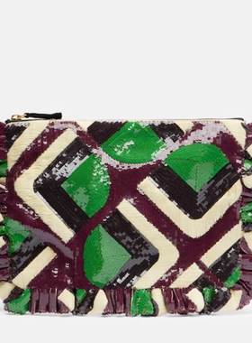 La DoubleJ 女士 手拿包 亮珠片手包