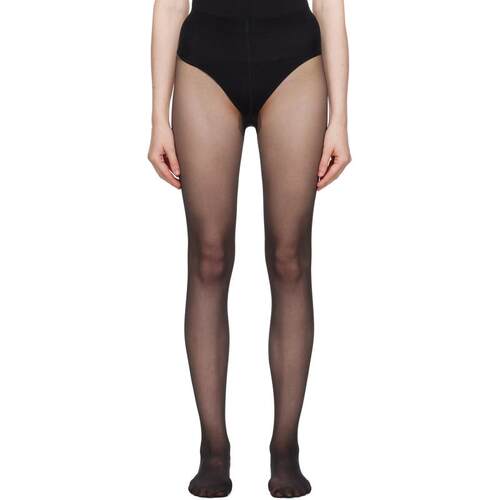 Wolford 沃尔福特 女士 FW24 袜子 黑色 Individual 10 连裤袜