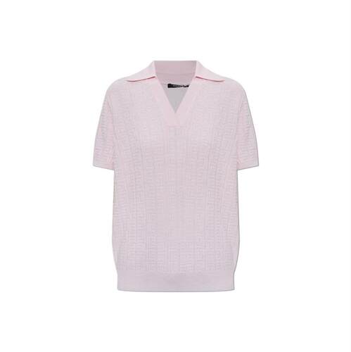 Balmain 巴尔曼 女士 SS26 POLO衫 Monogram针织