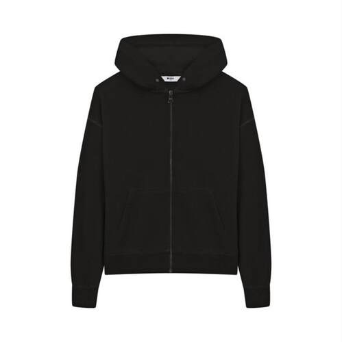 MSGM 中性（儿童） FW25 卫衣 水洗黑色毛线衫童装