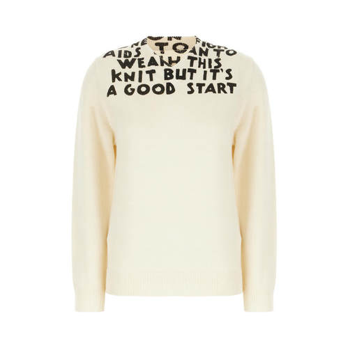 MM6 Maison Margiela 马吉拉MM6 女士 SS25 毛衣 SIDA 印花