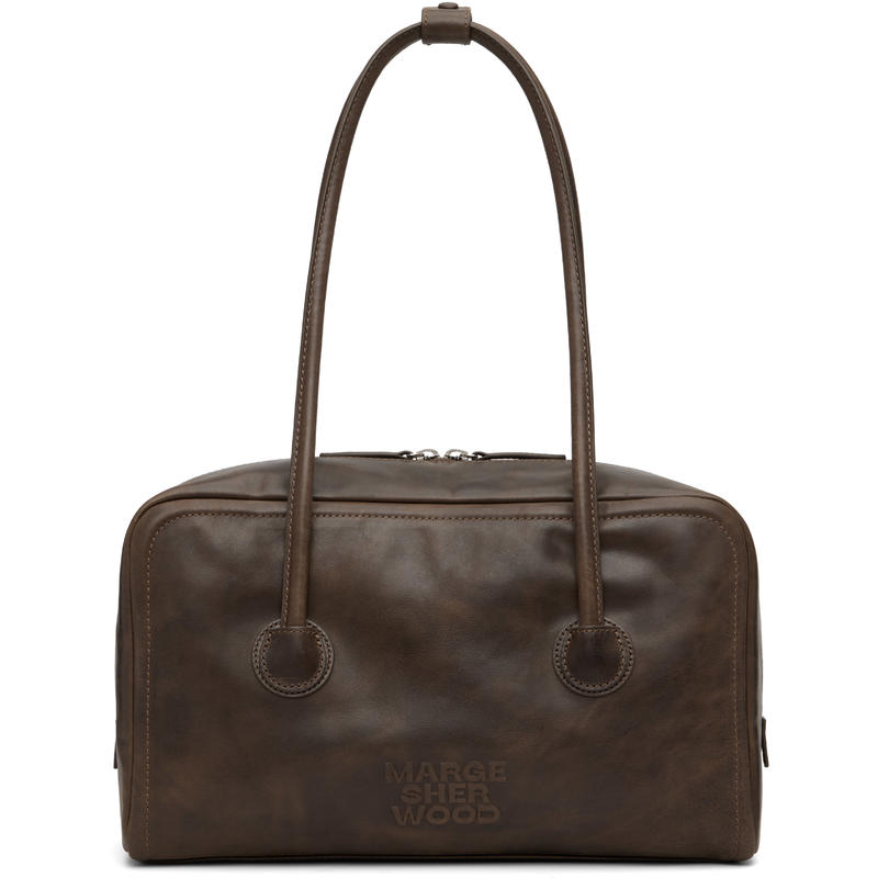 MARGESHERWOOD 女士 单肩包 棕色 Soft Boston 单肩包
