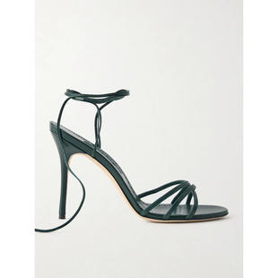 女士 SS26 凉鞋 Manolo 105 莫罗·伯拉尼克 Leva 皮质 Blahnik