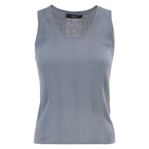 Weekend Max Mara 女士 SS26 背心 WKDCOSE 无袖粘胶纤维针织上衣