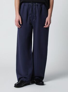 Studio Nicholson 男士 SS26 长裤 Sonny 抽绳阔腿裤