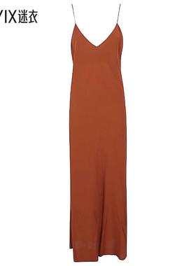 【春夏新品】Alberto Biani 棕色连衣裙女款 迷衣时尚