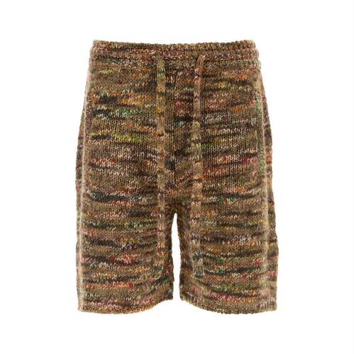 Alanui 男士 FW25 上衣 GRUNGE BEAT 多色羊毛混纺百慕大短裤