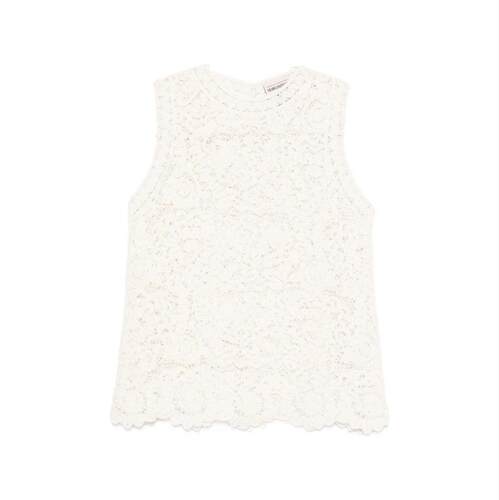 Semicouture 女士 FW26 毛衣 白色毛线衫