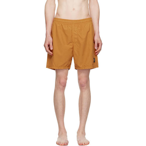 Stone Island 石头岛 男士 泳裤 橙色 B100B09 Brushed Nylon