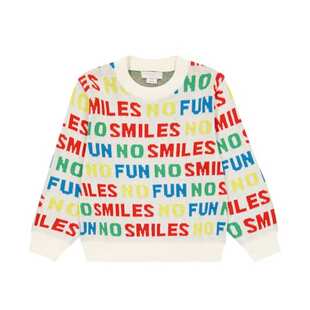 Mccartney 提花棉混纺童装 斯特拉·麦卡特尼 毛衣 男童 Stella