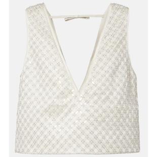 Dorothee Schumacher 女士 背心 Sparkling Statement 珠片上衣