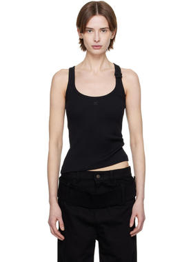 Courrèges 女士 背心 黑色 90's Rib 背心