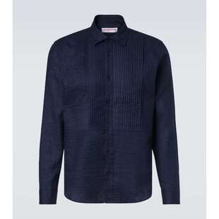 Orlebar Brown 男士 衬衫 Giles 棉质亚麻