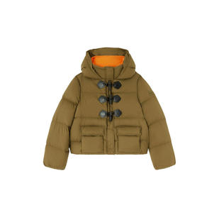 Ganni 甘尼 女士 FW26 夹克 军装风橄榄绿
