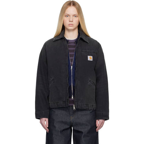 Carhartt WIP 卡哈特 女士 夹克 黑色 OG Detroit 牛仔