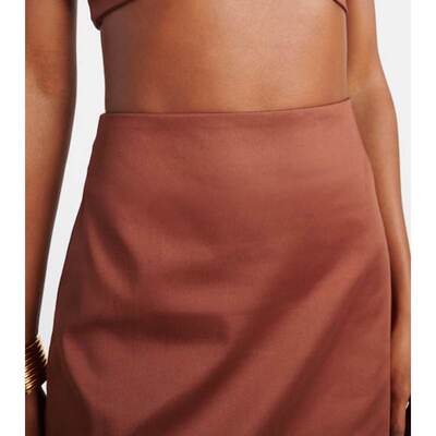 Adriana Degreas 女士 超长裙 硬质棉质长款半身裙