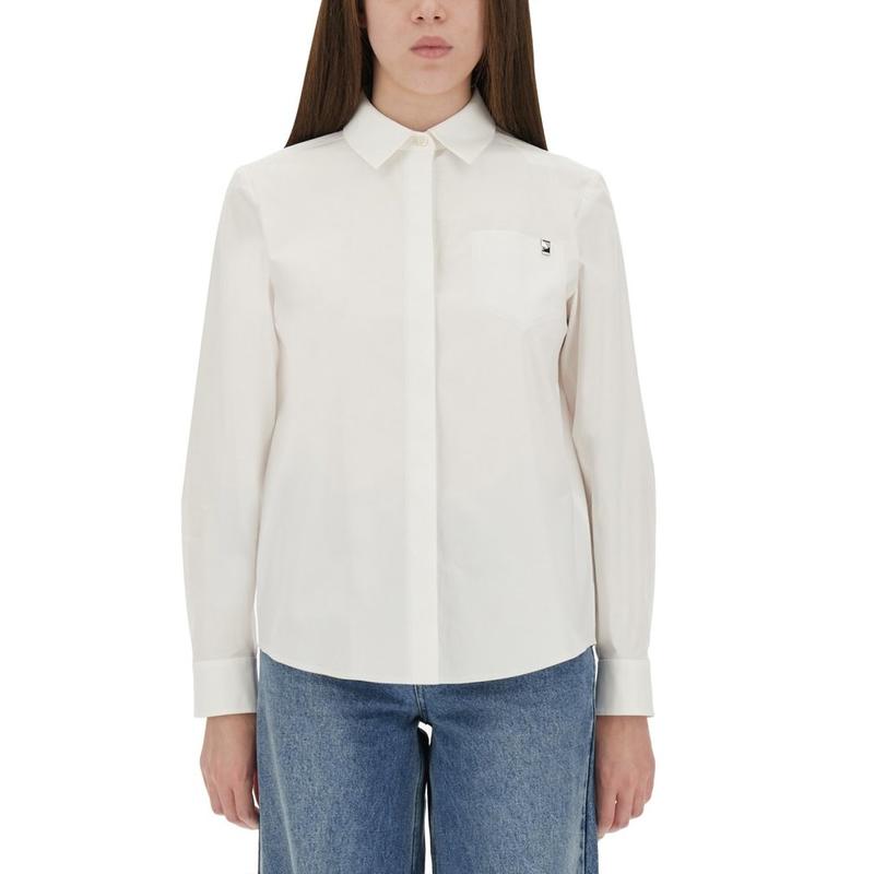 Tory Burch 女士 FW25 衬衫 府綢襯衫