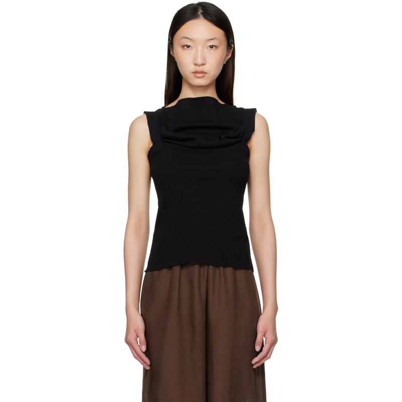 Baserange 女士 背心 黑色 Lud 上装