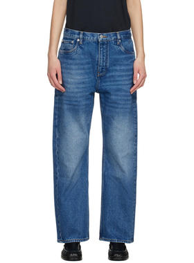 Studio Nicholson 女士 牛仔长裤 蓝色 Denjo 牛仔裤