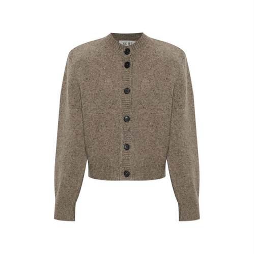 Róhe 女士 FW26 毛衣 深褐色羊毛