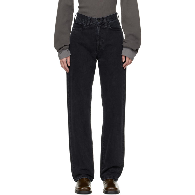 Carhartt WIP卡哈特 女士 牛仔长裤 黑色 Noxon 牛仔裤