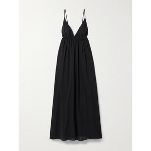 Staud 女士 中长连衣裙 Hanna 棉/薄纱长款连衣裙