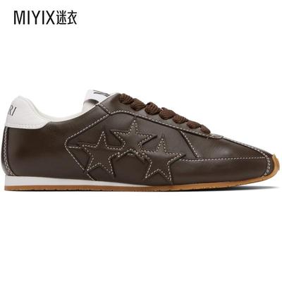 Amiri 女款棕色 Pacific Flat 运动鞋 迷衣时尚