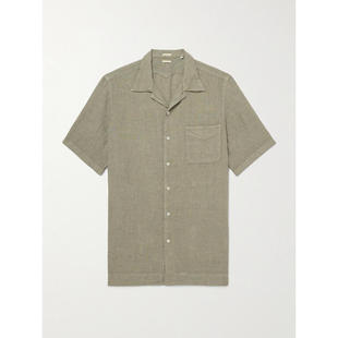 FW25 衬衫 亚麻衬衫 Alba Collar 男士 Camp Massimo Venice