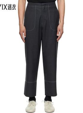 Ader Error 男款黑色 Product. 81 长裤 迷衣时尚