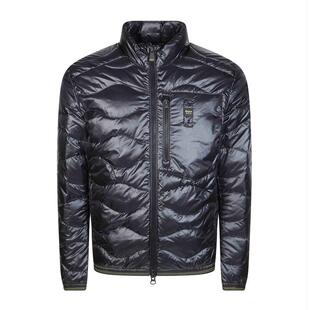Blauer 男士 SS26 夹克 高领绗缝