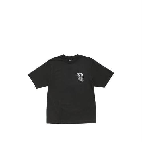 STUSSY 斯图西 男士 FW26 T恤 Polos 黑色
