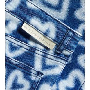 Stella Mccartney 斯特拉·麦卡特尼 女童 牛仔短裤 印花童装