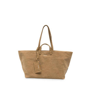 A.P.C. 女士 FW26 托特包 LE DRUMMER 薄麻布手提包