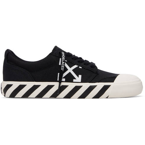Off-White 男士 运动鞋 黑色 Vulcanized Undercut