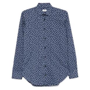 艾绰 翻领长袖 男士 衬衫 SS25 Etro