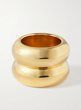 Uncommon Matters 女士 戒指 Breve 镀金戒指