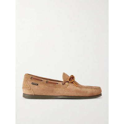 G.H. BASS  CO 男士 休闲皮鞋 Decker 校园风莫卡辛绒面革船鞋