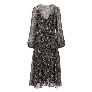 Max Mara Studio 女士 SS26 中长连衣裙 Mstcampo 雪纺系带