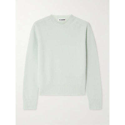 Jil Sander 女士 SS25 毛衣 Boiled 美利奴羊毛毛衣