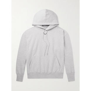 Readymade 男士 卫衣 徽标印花刺绣棉混纺针织连帽衫