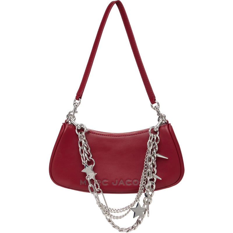 Marc Jacobs 女士 单肩包 红色 The Star Charm Shoulder 单肩包