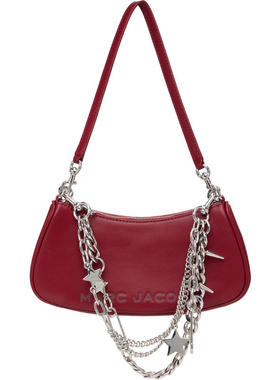 Marc Jacobs 女士 单肩包 红色 The Star Charm Shoulder 单肩包